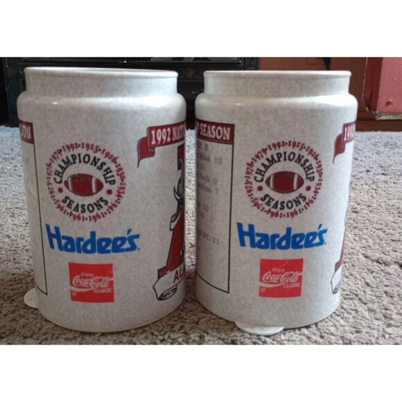 Vintage University of Alabama Crimson Tide Insulated Mug Cup LOT OF 2 BAMA - Picture 2 of 6